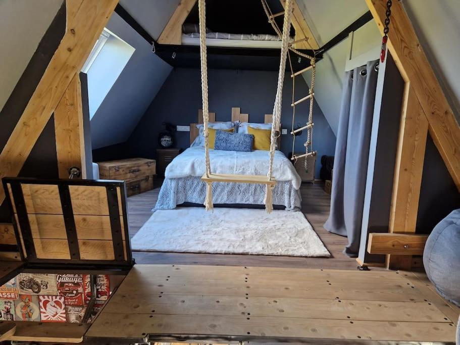 Chalet Industriel Avec Filet Et Spa Sorigny Εξωτερικό φωτογραφία