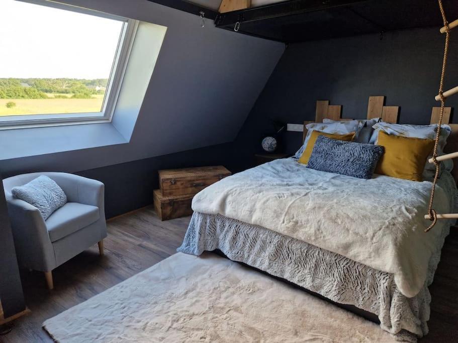Chalet Industriel Avec Filet Et Spa Sorigny Εξωτερικό φωτογραφία
